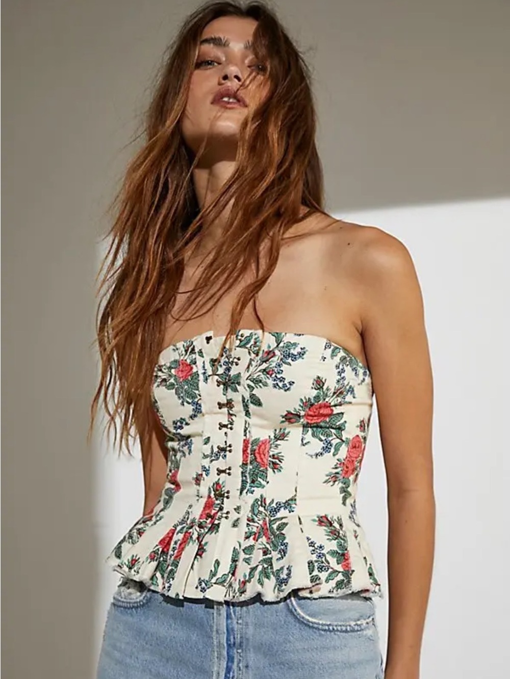 Free People Lights Out Corset